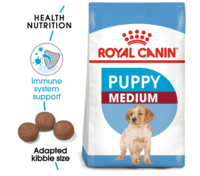 ROYAL CANIN DOG FOOD MEDIUM Puppy 10 KG.