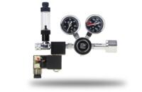 Co2Art PRO-SE-serien - akvarium CO2 Dual Stage Regulator med integreret Solenoidventil