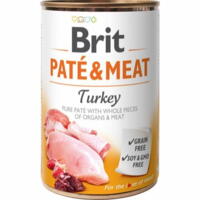 Brit pate &amp; meat turkey 400g (GRAIN FREE)