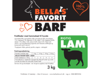 Bella&#39;s Favorite Real Lamb STEAK 24x125g
