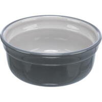Ceramic bowl gray - small