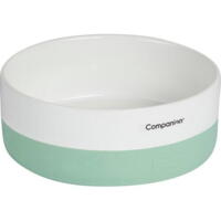 Companion Ceramic Bowl w. Silicone base Green - 400 ml