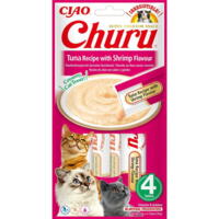 Churu Cat Creamy Tun & rejesmag 4 Sticks