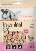 Companion freeze-dried dice - and