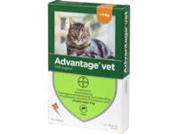 Advantage flea treatment for cats 0.4 ml - under 4 kg