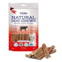Natural Dog Chews Beef Puppy Sticks 60gr