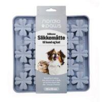 Nordic Paws Lick Mat, Flower Grey