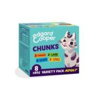 Edgard & Cooper Adult Chunks Multipakke 8x85gr