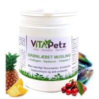 VitaPetz Grønlæbet Musling +Kollagen, Hyaluron & Vitamin C