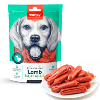 Wanpy Lamb Sausages 100g