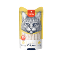 Wanpy 25 Pack Creamy Lickable Treat - Chicken 350g 25x14g