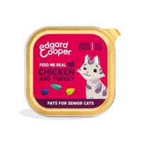 Edgard & Cooper Kat Senior Pate Kylling/Kalkun, 85gr