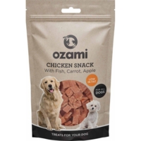 Ozami Chicken Snack With Fish, Carrot And Apple 100g