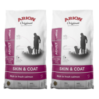 2 x Arion Original Skin & Coat Large 12 kg