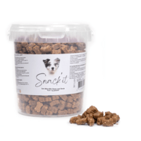 Snack’it Semi-Moist Mini Bones med Struds 500 g