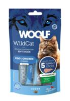 Woolf Wildcat Cream 5 stk, Cod & Chicken + Yucca-ekstrakt