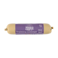 Zooper Training Sausage med Oksekød – 100 g