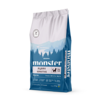 Monster Dog Original Puppy Sensitive 12 kg – Skånsomt hvalpefoder til sarte maver