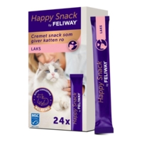 Feliway Happy Snack Laks 24 sticks cremet beroligende snack til kat