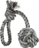 Jolly Paw Legereb med vævet bold 30 cm slidstærkt hundelegetøj (Outlet)