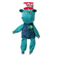KONG Floppy Knots Hippo Jumbo XL | Stort hundelegetøj med reb og pivelyd