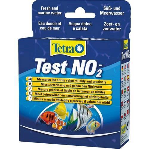 Tetra test nitrit No2 rækker til 45 test.